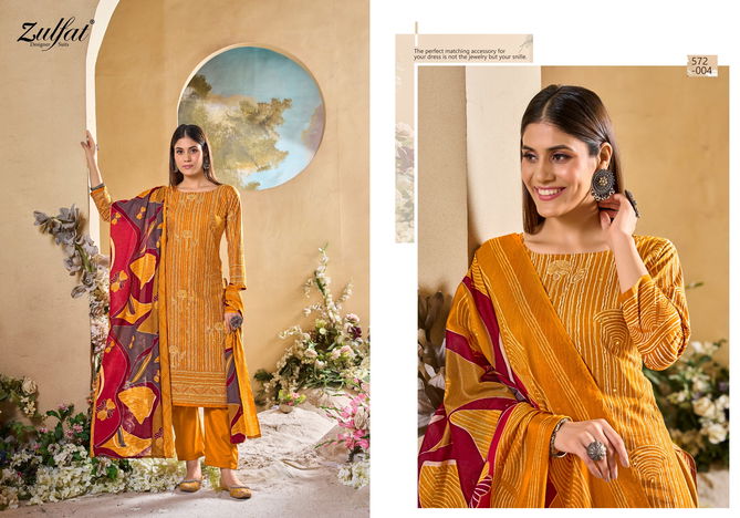 Tania Vol 5 By Zulfat Cotton Printed Dress Material Wholesale Clothing Suppliers In India
